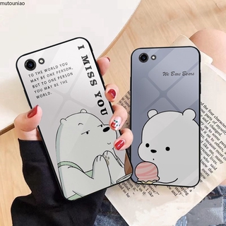 Ốp Lưng Kính Cường Lực Họa Tiết Hà Mã Cho Vivo X9 X9s V5 V7 Plus Y53 V5s Lite Y71 Y81 V9 Y85 Y93 Y91 Y95 Y91c Y91i
