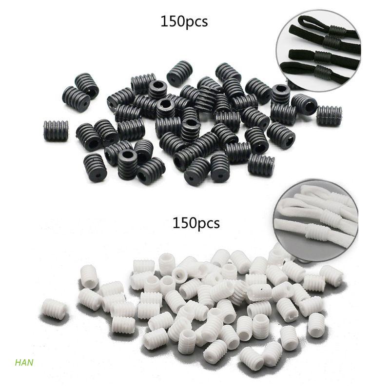 Khóa dây đeo khẩu trang chống trượt bằng silicone co giãn 150