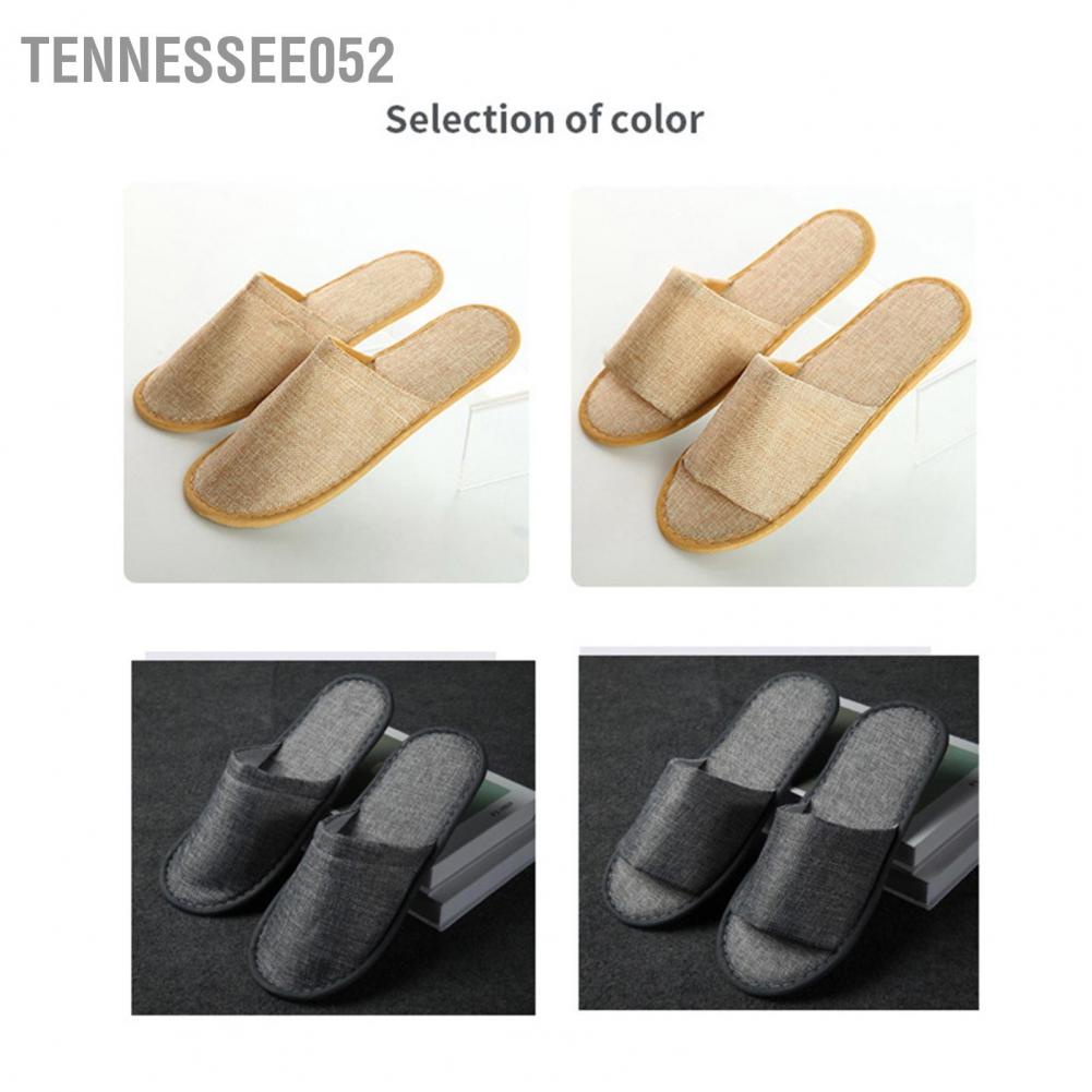 Dép Cotton Lanh Dày Dùng Một Lần Chống Trượt Tennessee052