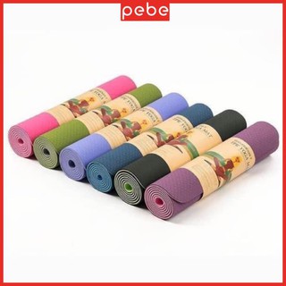 Thảm tập yoga, thảm gym 2 lớp xịn đẹp