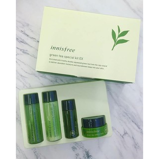Bộ sản phẩm dưỡng da Innisfree Green Tea Balancing