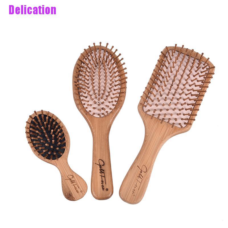 Lược Gỗ Mát Xa Da Đầu Cải Thiện Sức Khỏe