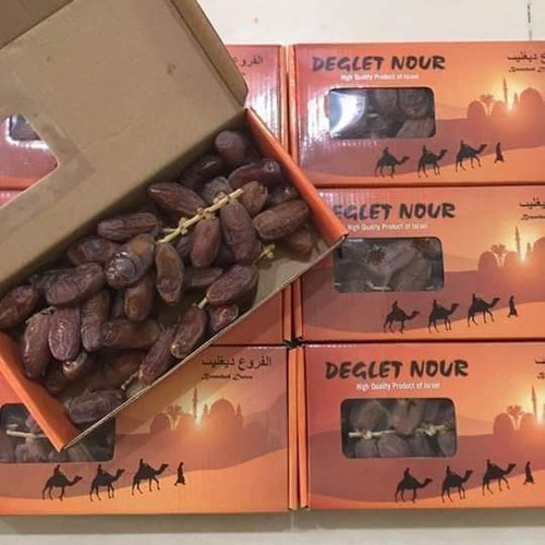 COMBO 2 HỘP CHÀ LÀ KHÔ NGUYÊN CÀNH DEGLET NOUR ISRAEL 500G