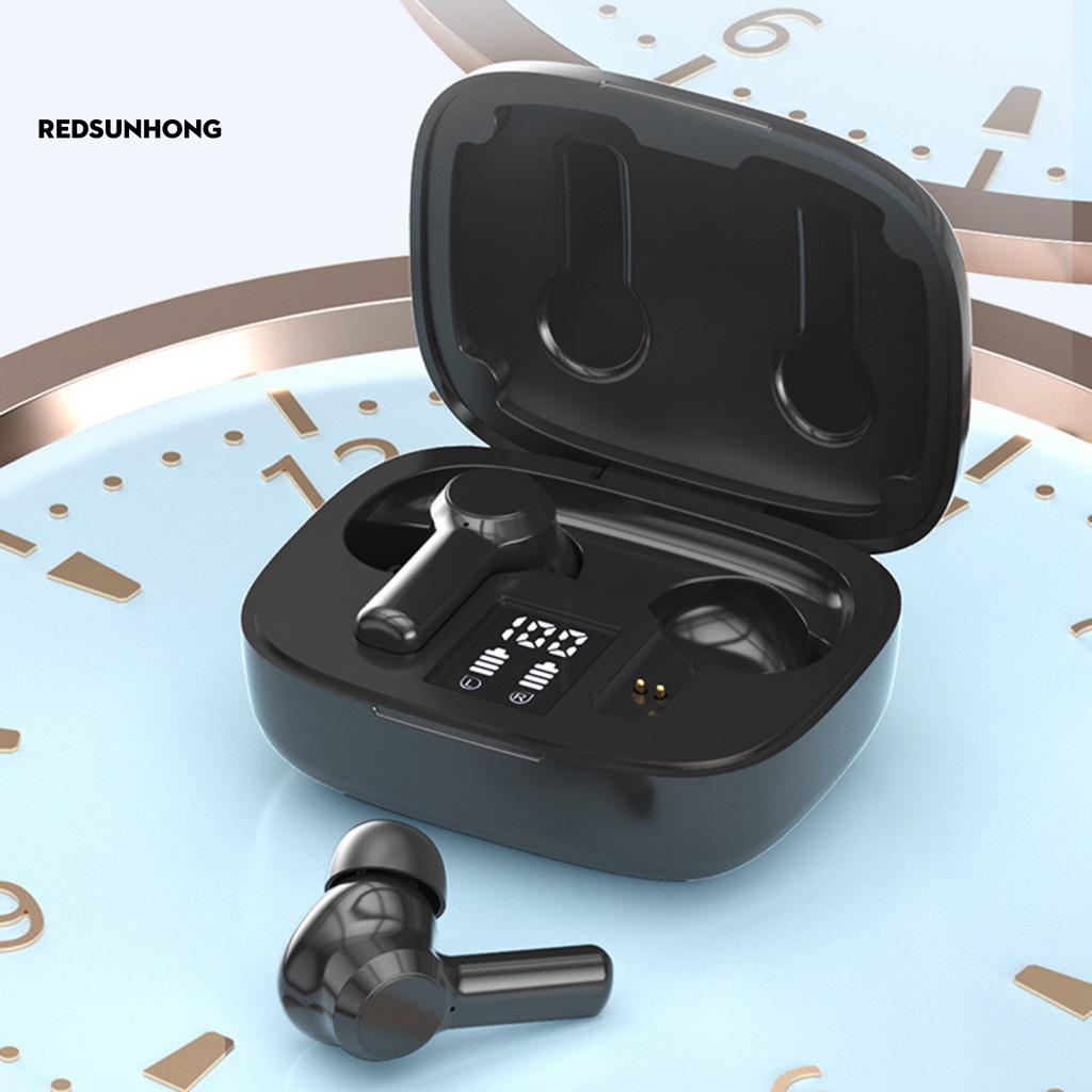 1 Bộ Tai Nghe Nhét Tai Không Dây Bluetooth Thông Minh