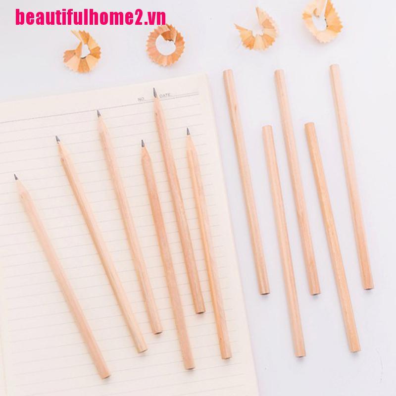 Bộ 10 bút chì bằng gỗ tự nhiên cho học sinh | WebRaoVat - webraovat.net.vn