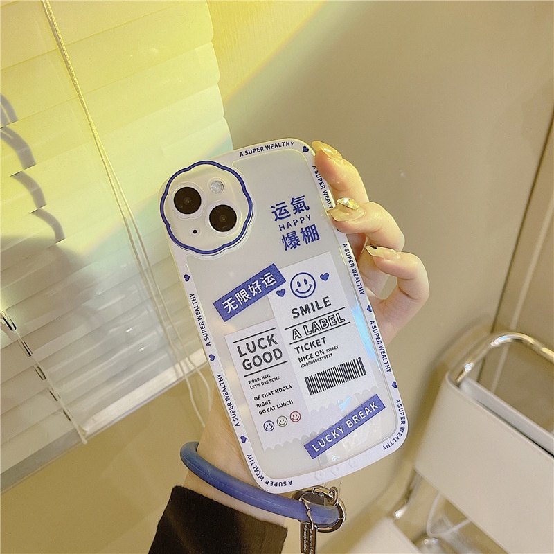 Ốp lưng iphone Ốp Điện Thoại Silicon In Họa Tiết Hoa Kèm Dây Đeo Cho Iphone 13Promax 12 11 / xr / 7 / 8 / PLUS Dinuo case