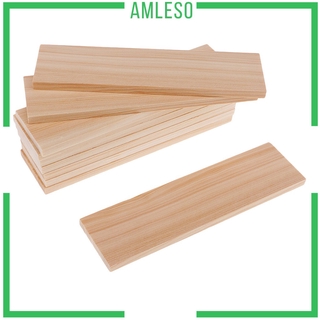 [Amleso] Gỗ 150x40x6mm cho vật liệu mô hình thuyền máy bay DIY 10x