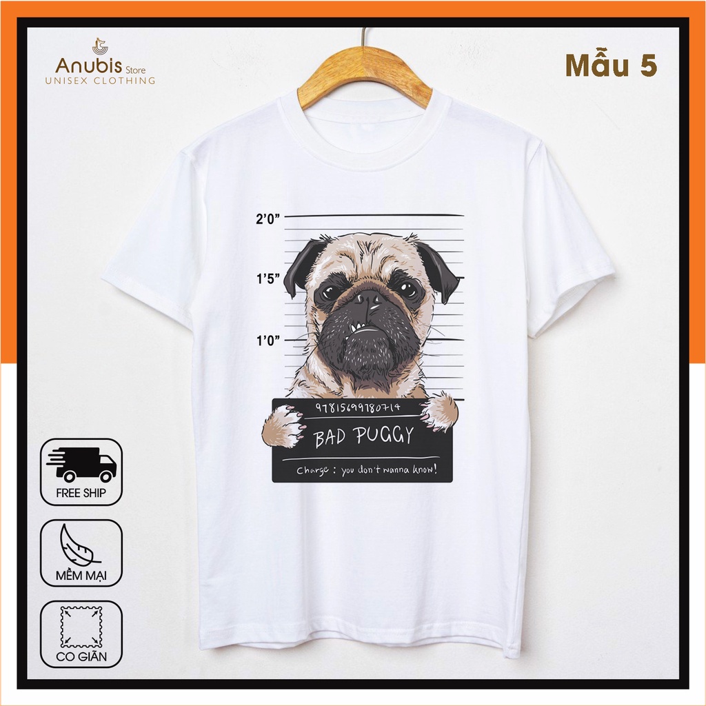 ÁO CHÓ PUG (THUG LIFE) SIÊU CHẤT