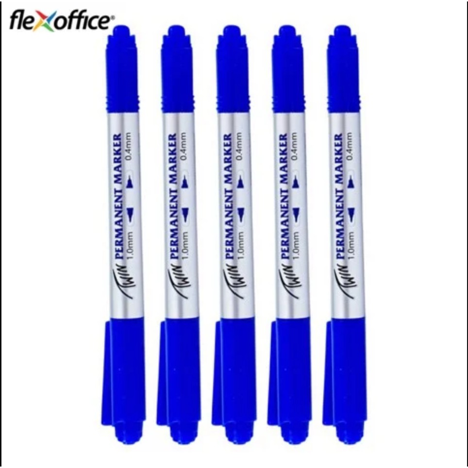 Bút lông dầu FlexOffice FO-PM01 (Hộp 10 Cây)