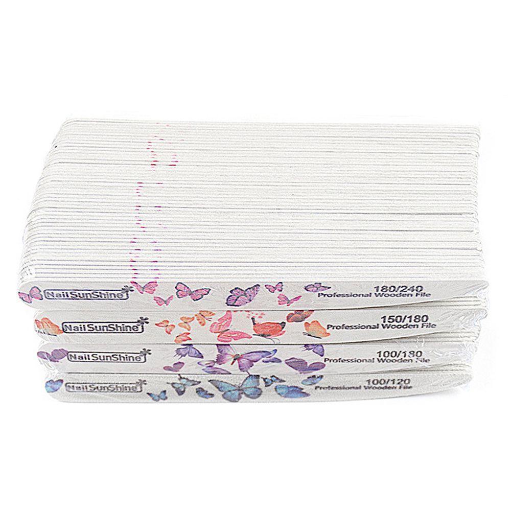 OCEANMAP Bộ 10 Cây Dũa Móng Tay Chuyên Dụng Cho Salon Làm Đẹp