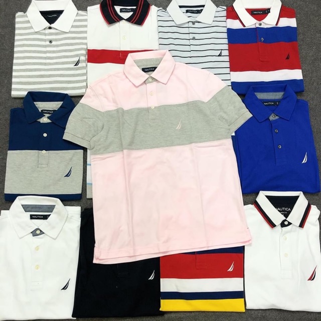 Áo thun polo nautica xuất khẩu 100%