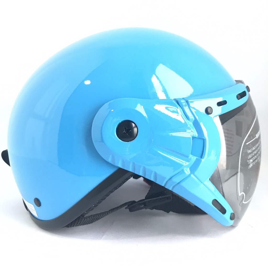 Mũ bảo hiểm nửa đầu có kính - Siêu đẹp - V&amp;S Helmet - VS105K - (có nhiều mầu - tùy chọn)