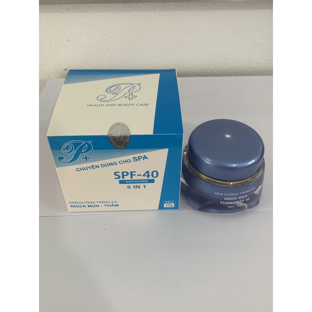 [Chính hãng] [Siêu Sale] Kem Dưỡng TRắng Da Ngừa Mụn Thâm P+ Spa 15g | BigBuy360 - bigbuy360.vn