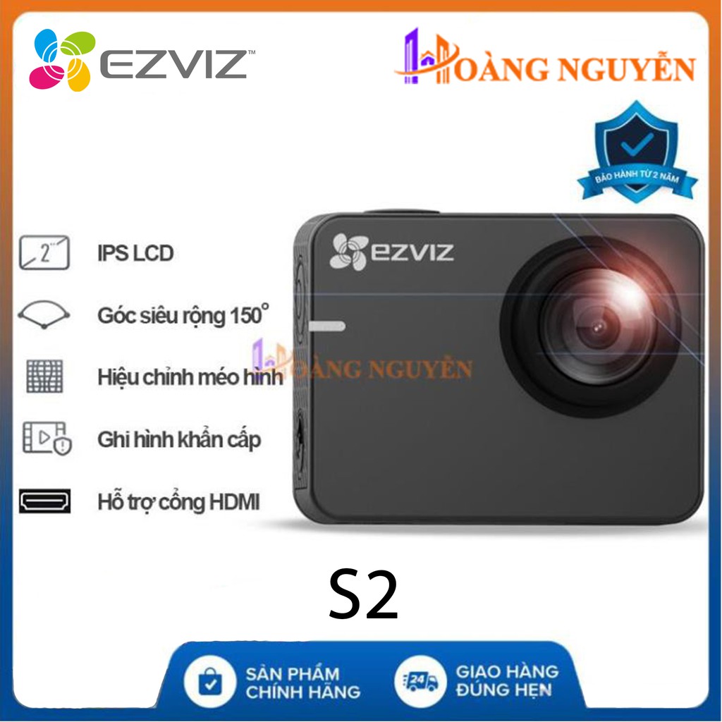 [CHÍNH HÃNG] Ezviz S2 Starter Kit CS-SP206-B0-68WFBS (Grey)
