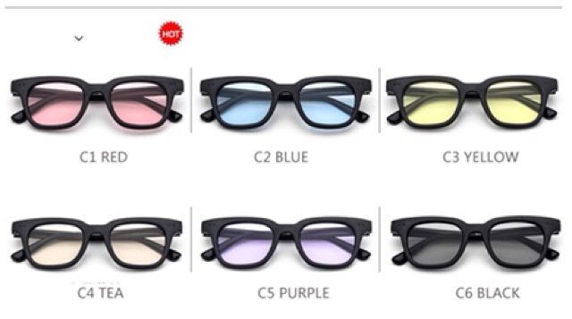 Kính Gen đi biển nhiều màu cá tính | BigBuy360 - bigbuy360.vn