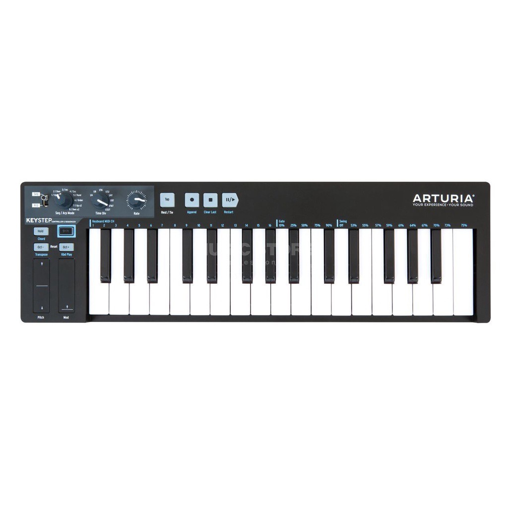 Đàn MINI phím piano ARTURIA KEYSTEP 32 BLACK EDITION - Đàn làm beat