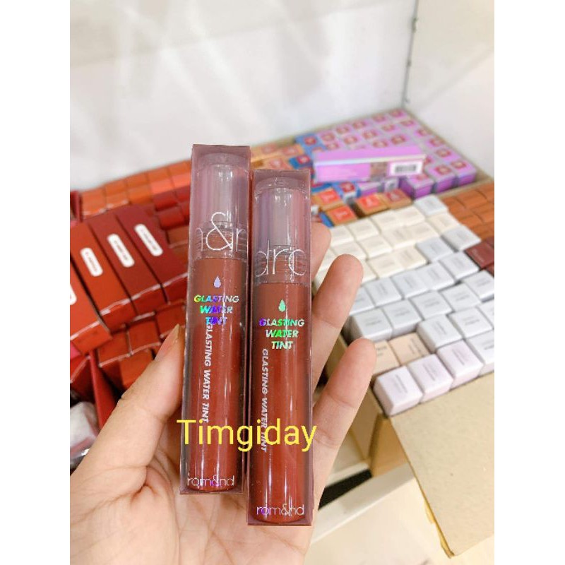 [CHÍNH HÃNG] Son Romand ⚡FREE SHIP⚡ son bóng lì Glasting water tint (Màu #04: Vintage Ocean) SIÊU HOT | BigBuy360 - bigbuy360.vn