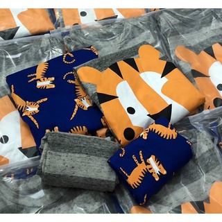 Set 2 bộ cotton dày tay hổ Next