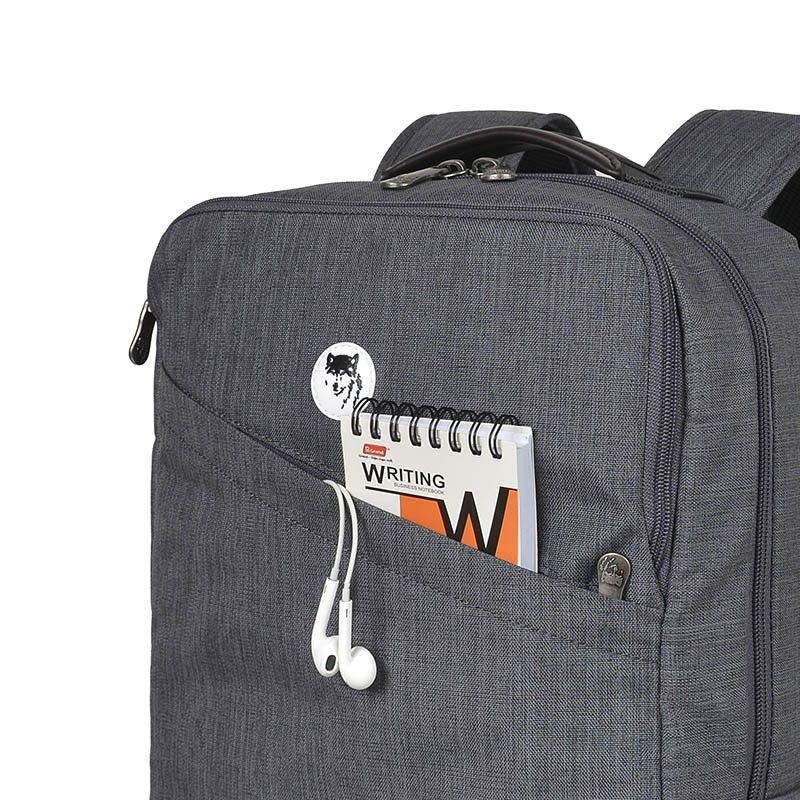 Balo laptop 14inch mikkor The Norris- xanh navy Bảo Hành 5Năm