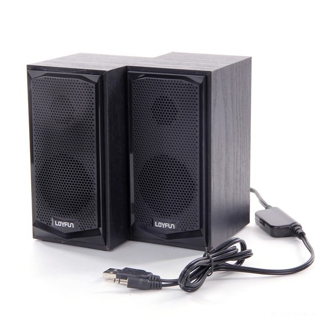 Loa vi tính 2.0 Loyfun M22 (đen)
