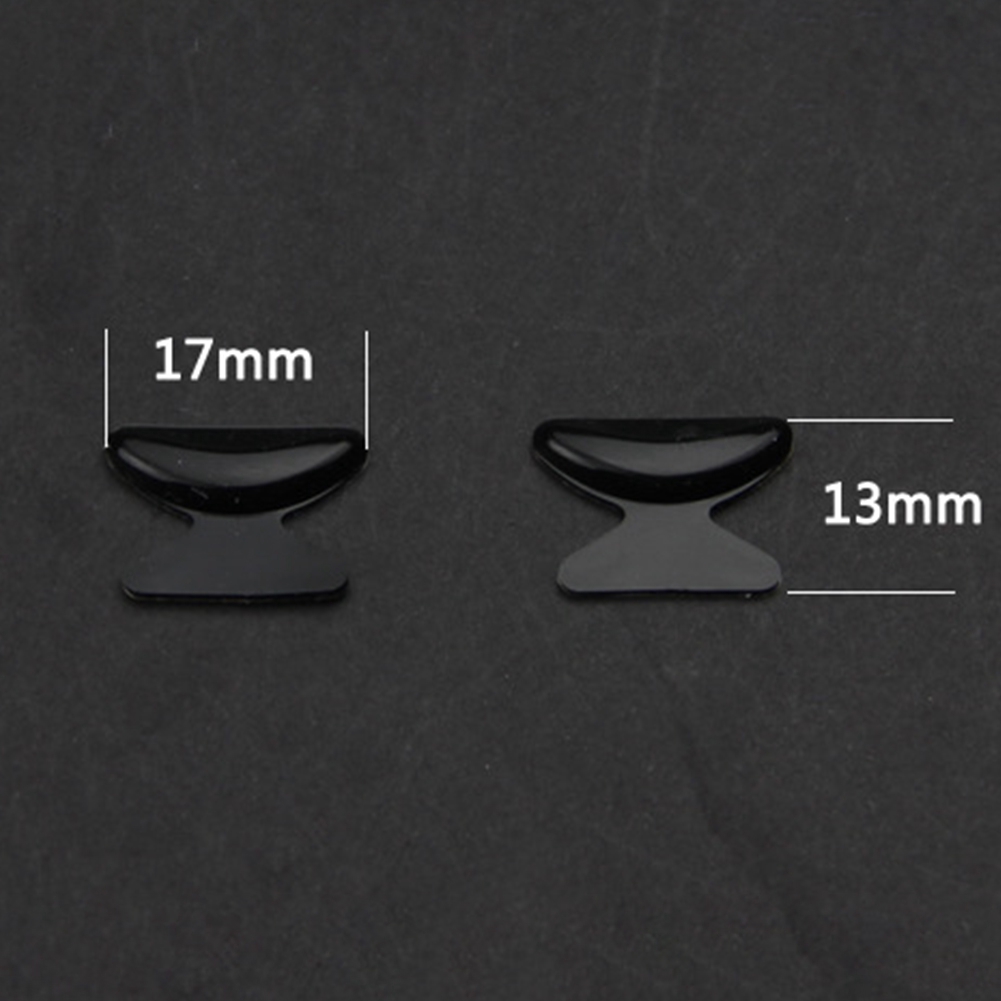 Đệm mũi silicone mềm da năng tự dính chống trượt cho mắt kính 0.8/2.5mm
