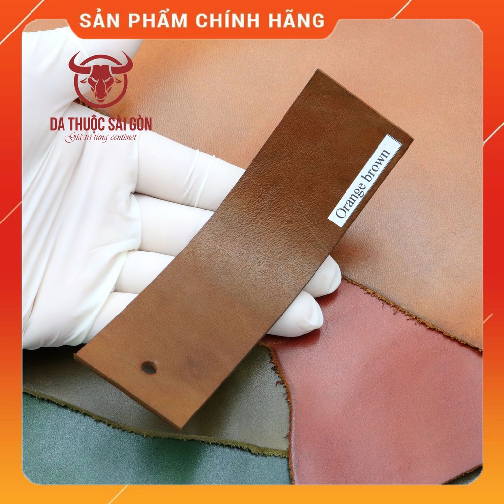 Thuốc nhuộm da giày màu nâu cam (Orange Brown) - Hàng Italy - Da Thuộc Sài Gòn