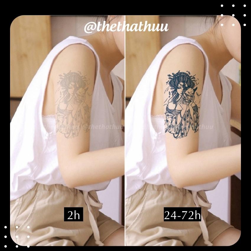 【Hình Xăm Ma Thuật】Hình Xăm Kéo Dài Đến 15 Ngày; Dán Chống Nước, Tạm Thời
