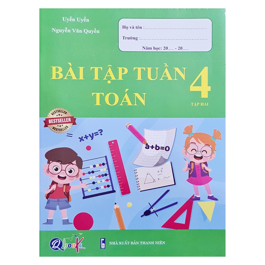 Sách - Bài tập tuần Toán 4 ( tập 2)