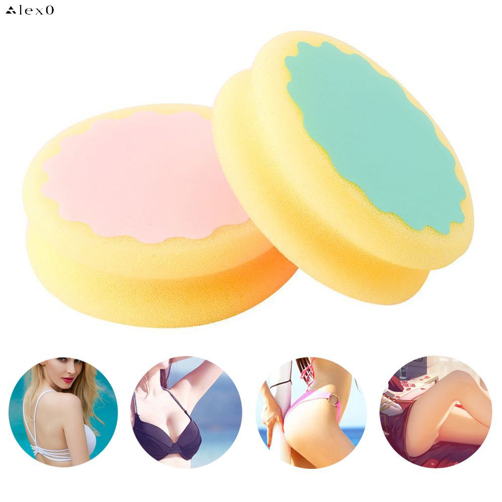 Miếng mút xốp tẩy lông thiết kế 2 mặt mềm mại không đau