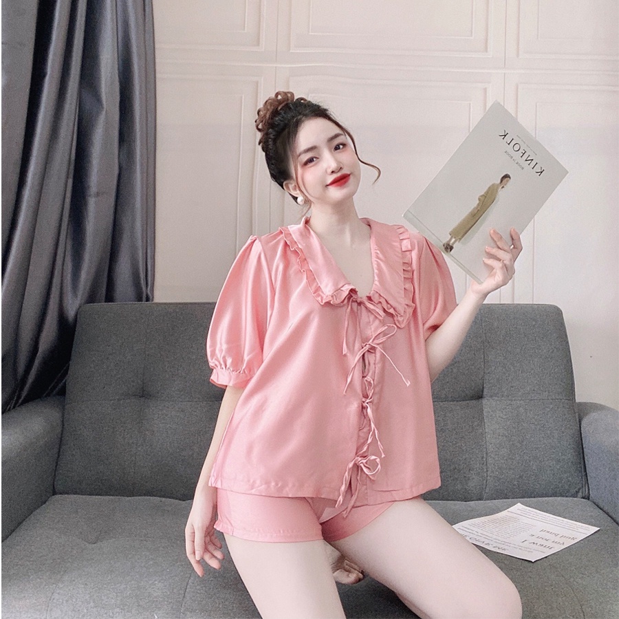 Đồ ngủ nữ sexy gợi cảm cao cấp lụa satin Shutino SA36 | BigBuy360 - bigbuy360.vn