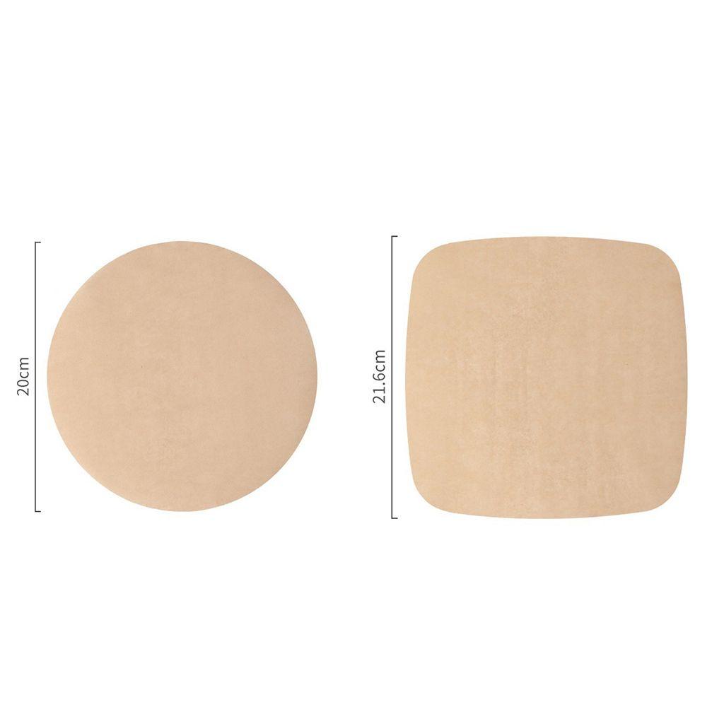 Giấy Silicone Hấp Bánh Hình Vuông / Tròn An Toàn Tiện Dụng