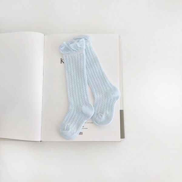Vớ Cotton Dài Qua Gối Chống Muỗi Thời Trang Mùa Hè Cho Bé