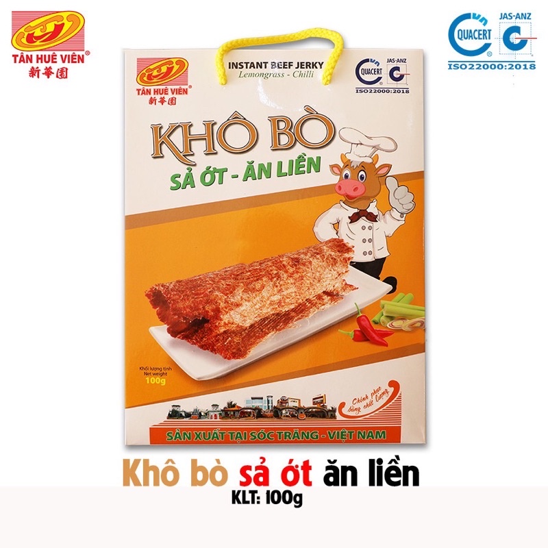 Khô bò xả ớt Tân Huê Viên