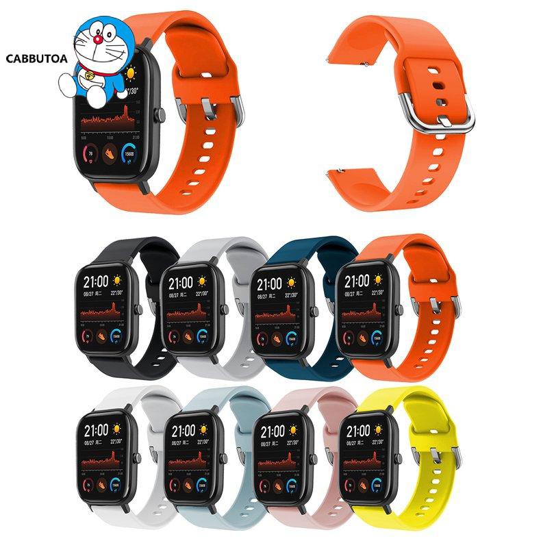 Dây Đeo Đơn Sắc Thời Trang Cho Đồng Hồ Thông Minh Amazfit Gts