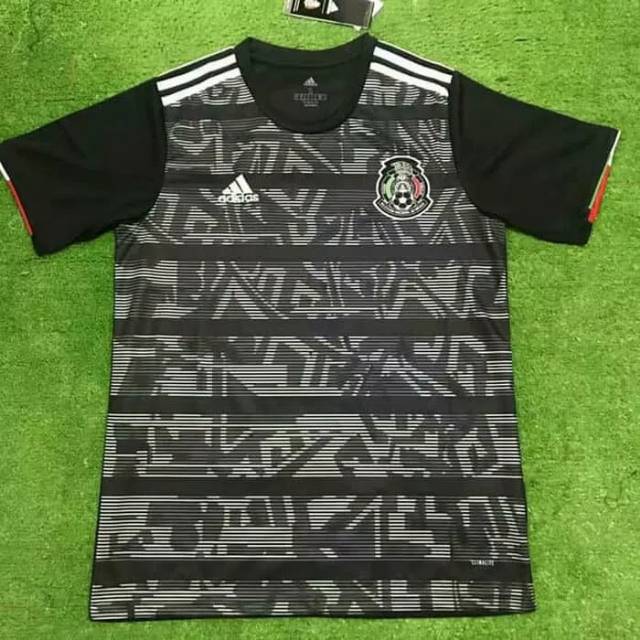 Áo Thun Bóng Đá Đội Tuyển Mexico 2019 Đen