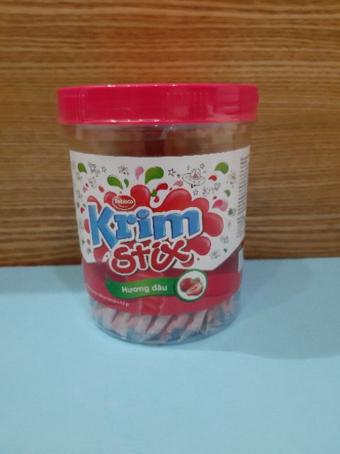 KẸO MỀM KRIM STIX I 5 VỊ (PHÔ MAI, SỮA, SỮA DỨA, HƯƠNG DÂU, SOCOLA) I HŨ 100 QUE