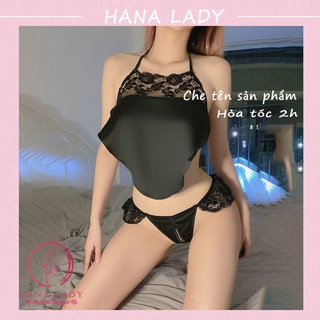 Cosplay sexy yếm lụa quyến rũ, đồ ngủ costume ren gợi cảm CP257