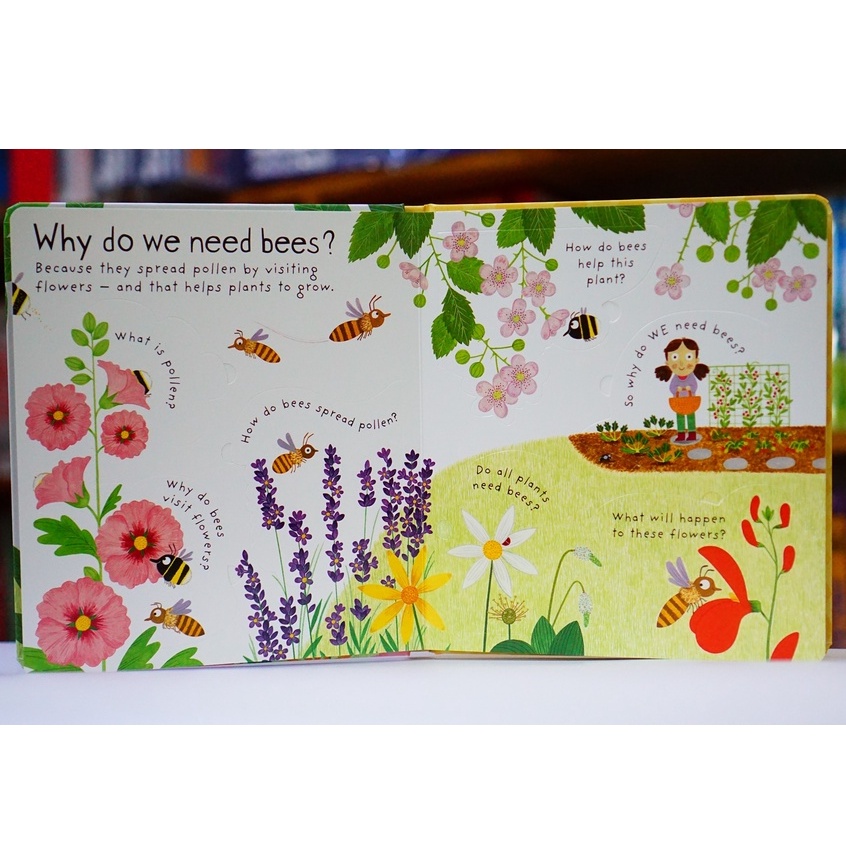 Sách - Lift-The-Flap First Questions And Answers Why Do We Need Bees?