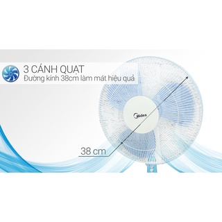 Quạt đứng Midea FS40-11V