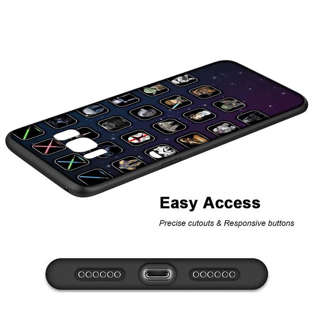 Ốp điện thoại dẻo silicon in hình KingKong Star Wars Joker cho Samsung S7 Edge S8 S9 S10 Plus Lite S10E S20 IQI54