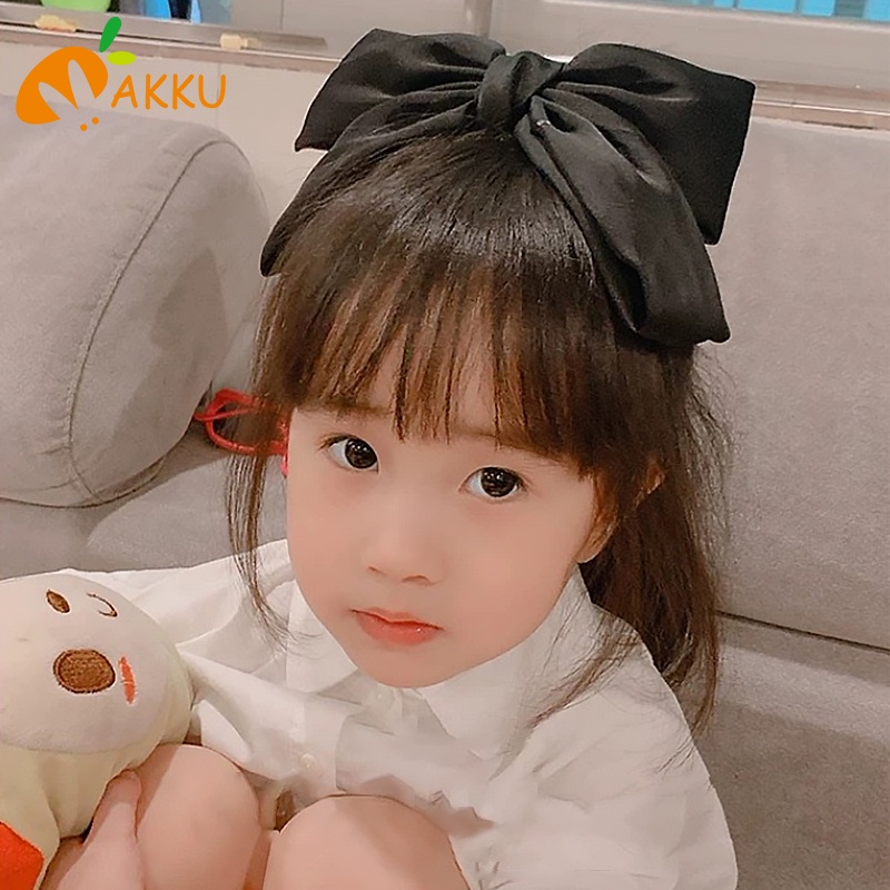 Kẹp tóc nơ phong cách Hàn Quốc thời trang xinh xắn cho bé gái