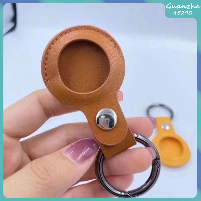 Vỏ Bảo Vệ Hộp Sạc Tai Nghe Airtag Tracker Bằng Da Chống Thất Lạc | BigBuy360 - bigbuy360.vn