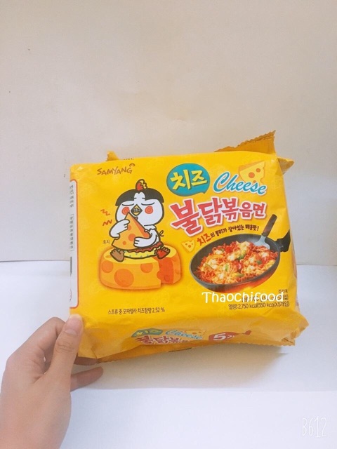 Mỳ Hàn Quốc các vị, mỳ gà cay samyang các vị, mỳ sốt tương đen Hàn Quốc - gói 140gr