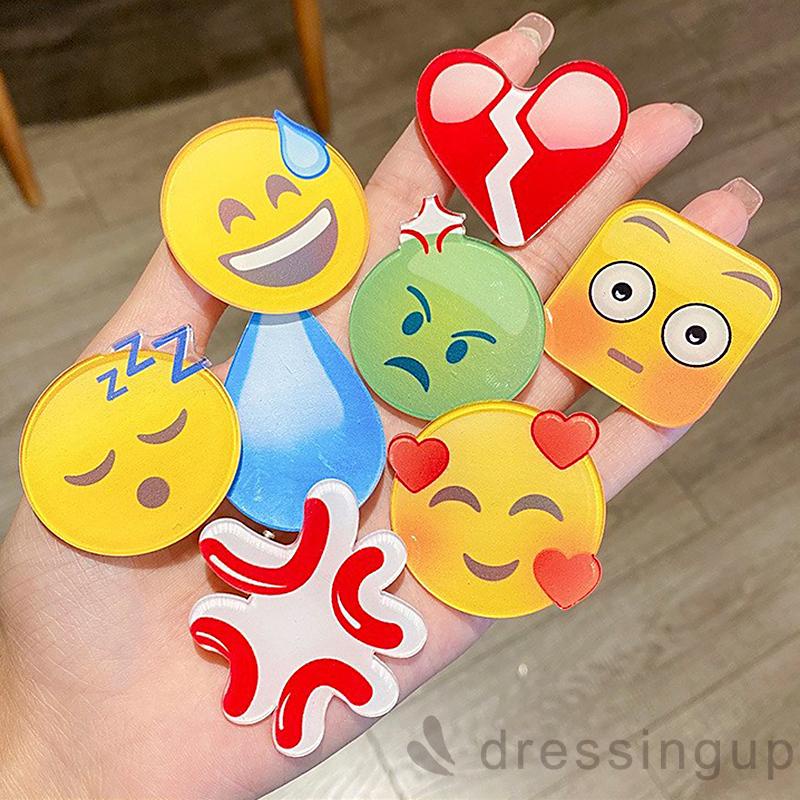 Kẹp tóc nhiều mẫu dễ thương vui nhộn cho phụ nữ bé gái
