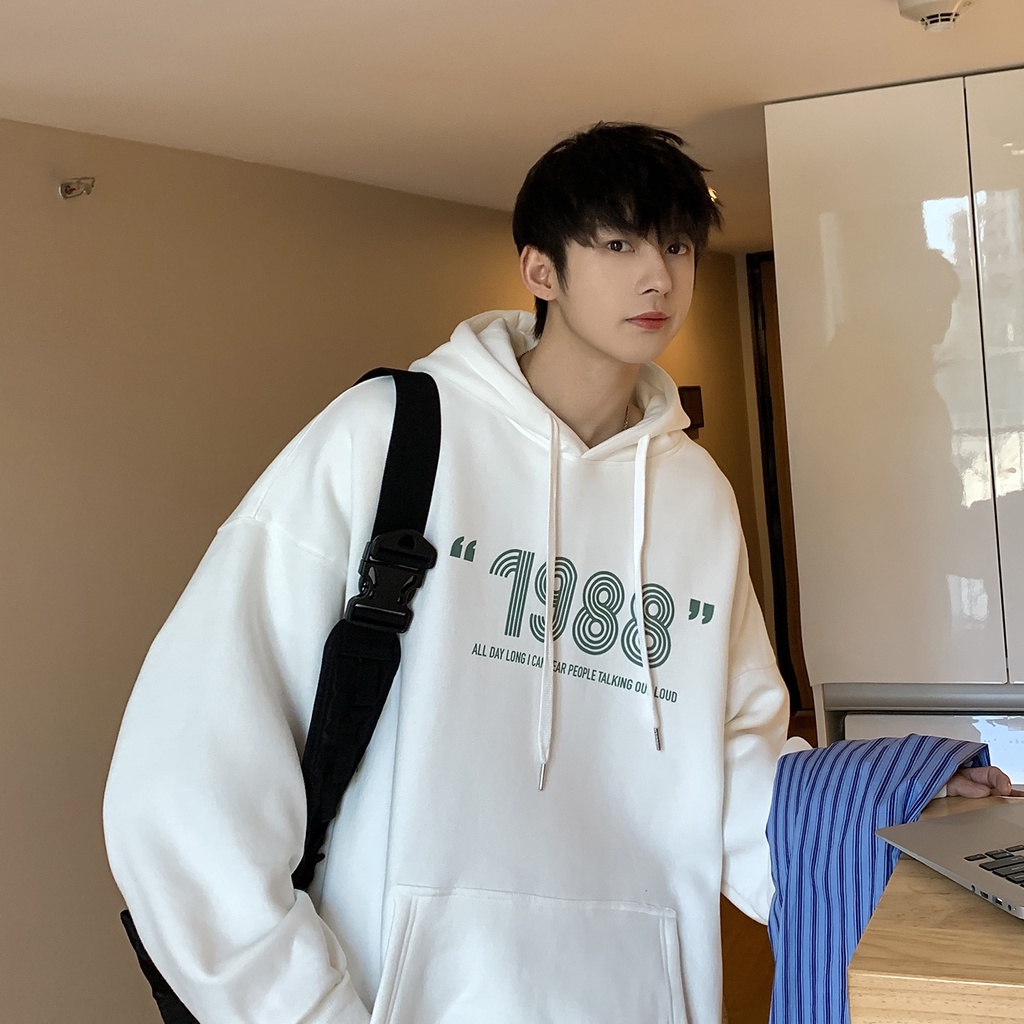 Áo hoodie form rộng thời trang thu đông năng động trẻ trung cho nam