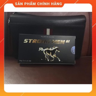 Strongmen 1h hỗ trợ xuất tinh sớm, tăng cường sinh lý nam dạng vỉ tiện lợi mọi lúc mọi nơi