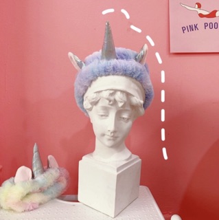 Băng đô cài tóc rửa mặt makeup Unicorn đủ màu