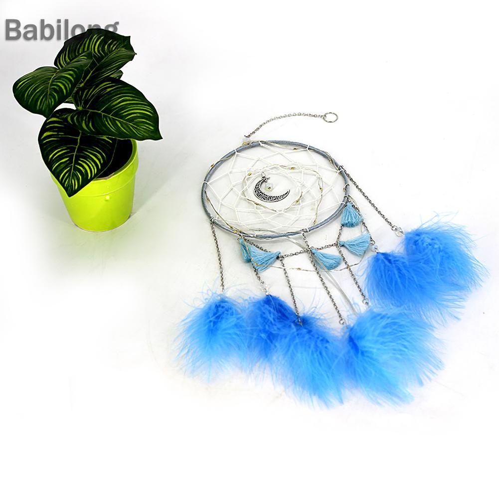 (Hàng Mới Về) Dreamcatcher Có Đèn Led Trang Trí Nhà Cửa