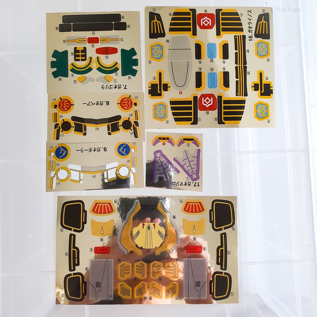 Decal Gao Muscle SMP  Bền- Không Thấm - Tróc Khi Dính Mồ Hôi - Tem Gao Muscle SMP