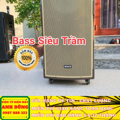 LOA KÉO BNIB 215B 1000W SIÊU TRẦM SIÊU KHỎE CHÍNH HÃNG KẾT NỐI ĐA NĂNG